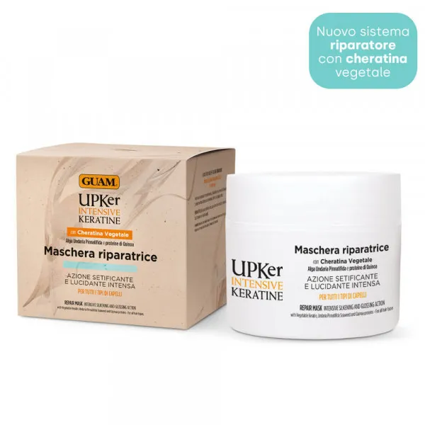 Upker intensive keratine Maschera riparatrice Guam