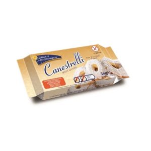 Piaceri Mediterranei Canestrelli Con Zucchero a Velo Senza Glutine 36 G