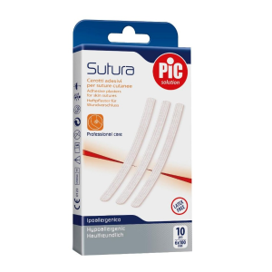 Pic Cerotti Sutura 6x100mm 10PZ