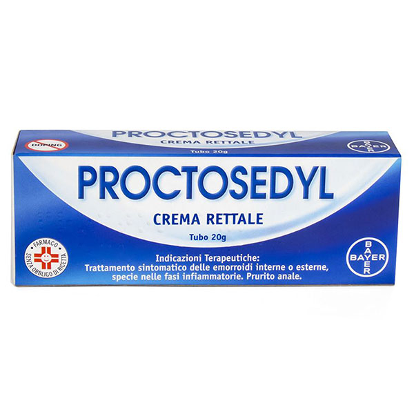 Proctosedyl Crema Rettale 20g