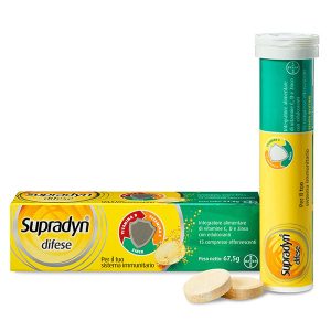 Supradyn Difese Integratore Alimentare di Vitamina C15 Compresse Effervescenti