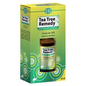 Esi Tea Tree Remedy Oil Olio Essenziale di Tea Tree Integratore Resistenza Organismo 25 Ml