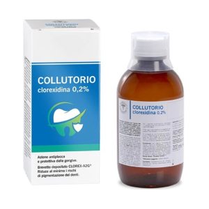Unifarco Lfp Colluttorio Clorexidina 0,2% Antiplacca Protettivo Gengive 200 Ml