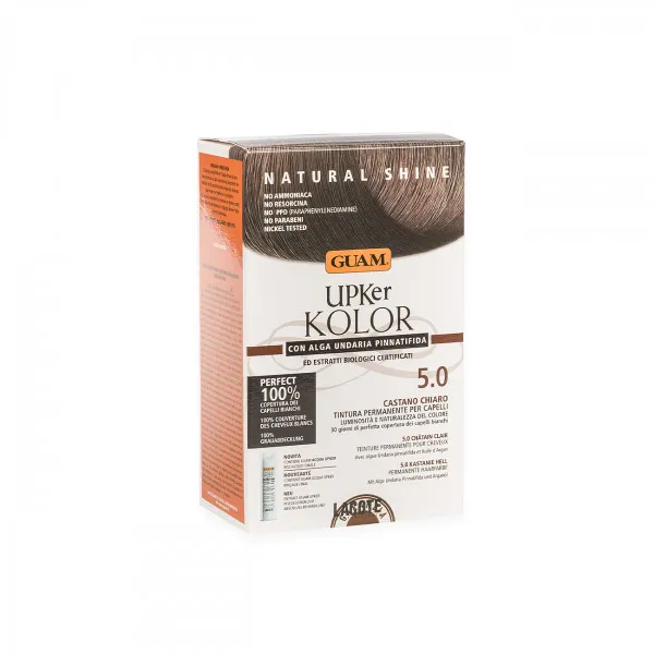 UPKER KOLOR Tinta Permanente Castano Chiaro 5.0 / Guam - immagine 3