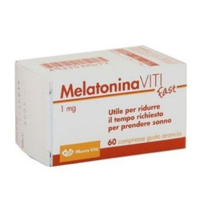 Marco Viti Melatonina Viti Fast Integratore Alimentare Sonno 60 Compresse 1 Mg