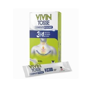 Vivin Tosse Pocket Sciroppo Adulti Arancia e Vaniglia 14 Bustine Monodose 10 Ml