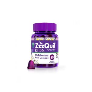 Zzzquil Kids Natura Integratore Sonno con Melatonina per Bambini 30 Pastiglie Gommose