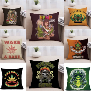The Extract Zone | Cuscini Decorativi Cannabis Style