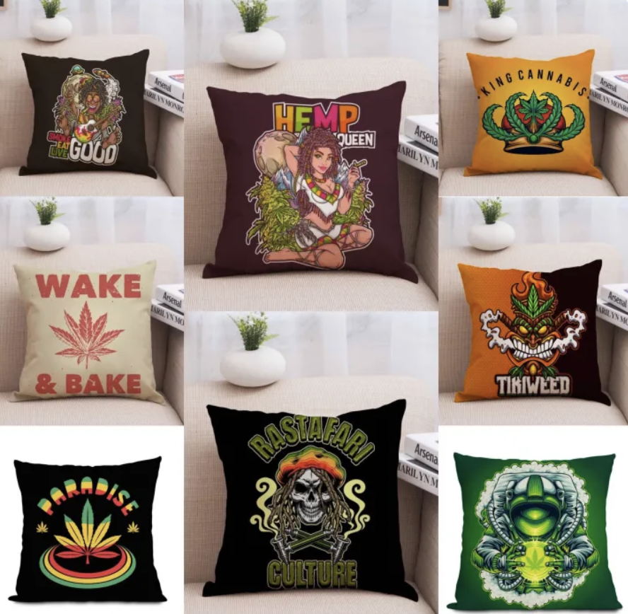 The Extract Zone | Cuscini Decorativi Cannabis Style