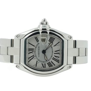 Cartier Roadster SM W62016V3 2675 Quartz 31×37 mm Silver Dial 08/2016 11967U