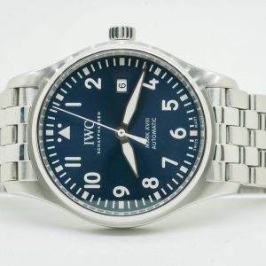 IWC Mark XVIII Mark 18 Petit Prince IW327014 Blue Dial 40mm 04/2019 10621U