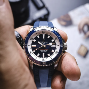 Breitling Superocean 44mm Automatic Blue Dial A17376211C1S1 A