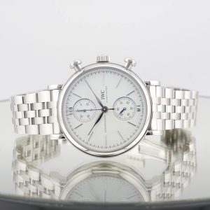 IWC Portofino Chronograph 39mm White Dial Automatic Chronograph IW391503